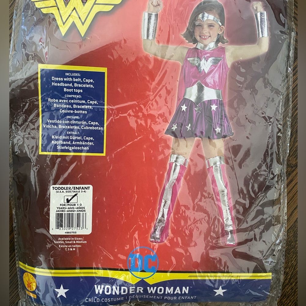 Rubie’s DC Wonder Woman Costume Toddler